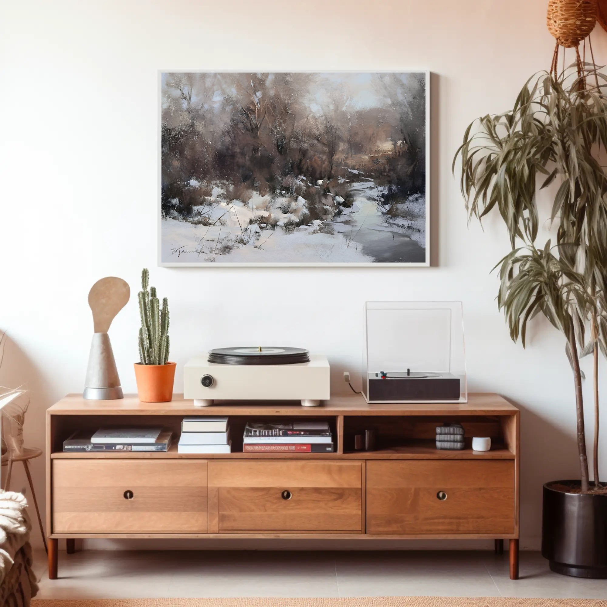 Winter Landscape Poster