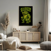 Alligator Alcatraz Poster PosterGoat