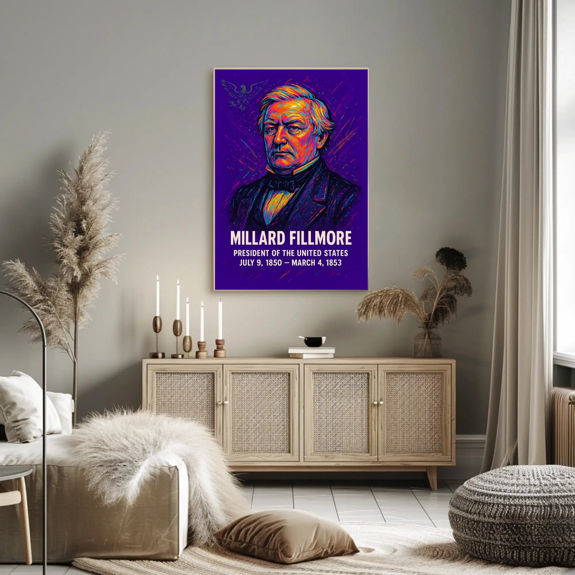 Millard Fillmore U.S. President Poster