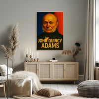 John Quincy Adams Classic Heritage Decor Poster