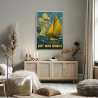 Buy War Bonds A Patriotic Call Poster
