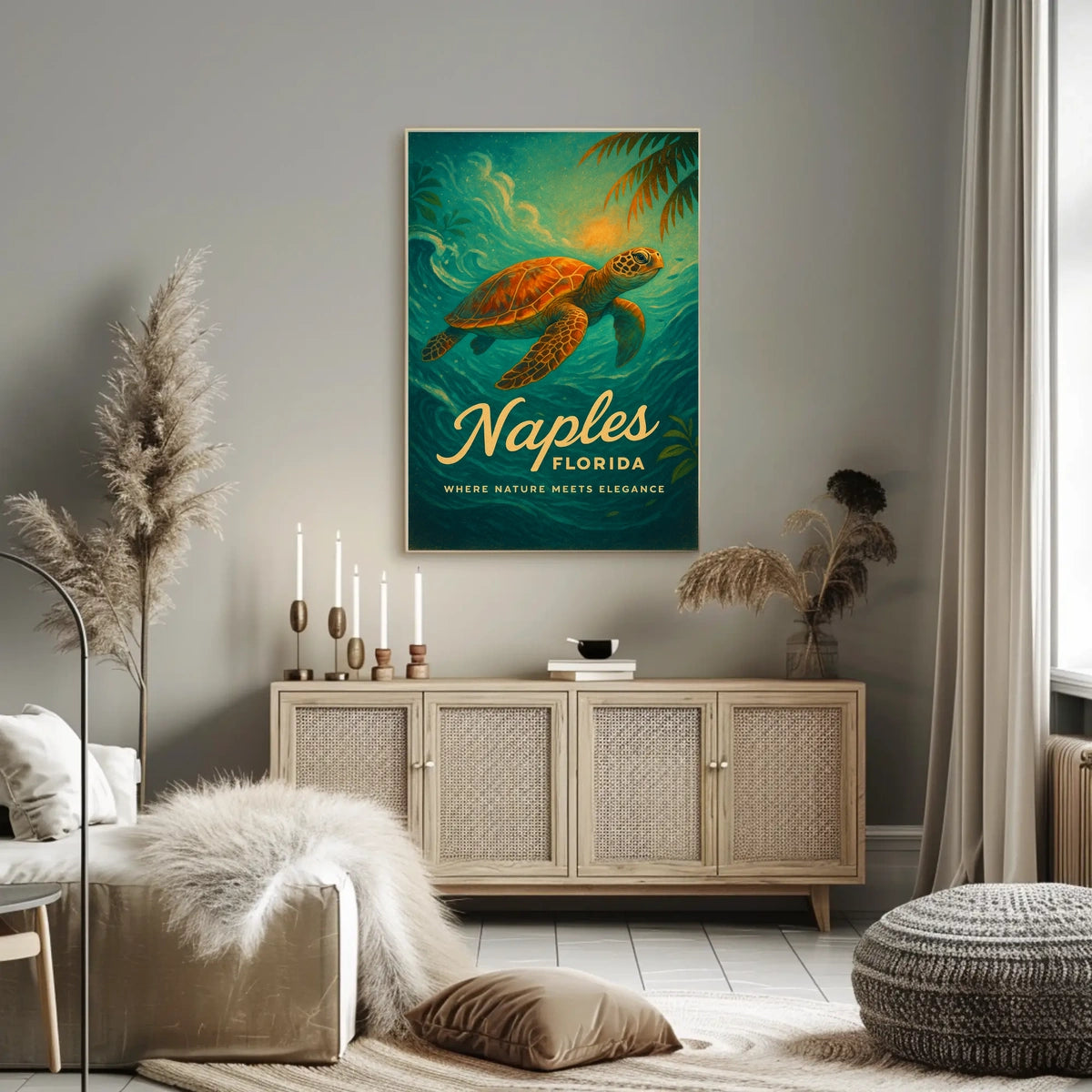 Naples, Florida Where Nature Meets Elegance Poster