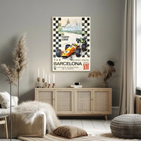 Barcelona Trofeo SEAT 1968 Poster