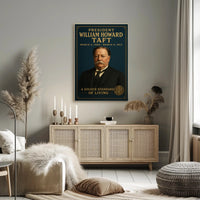William Howard Taft Vintage Presidential Historical or Presidential Poster