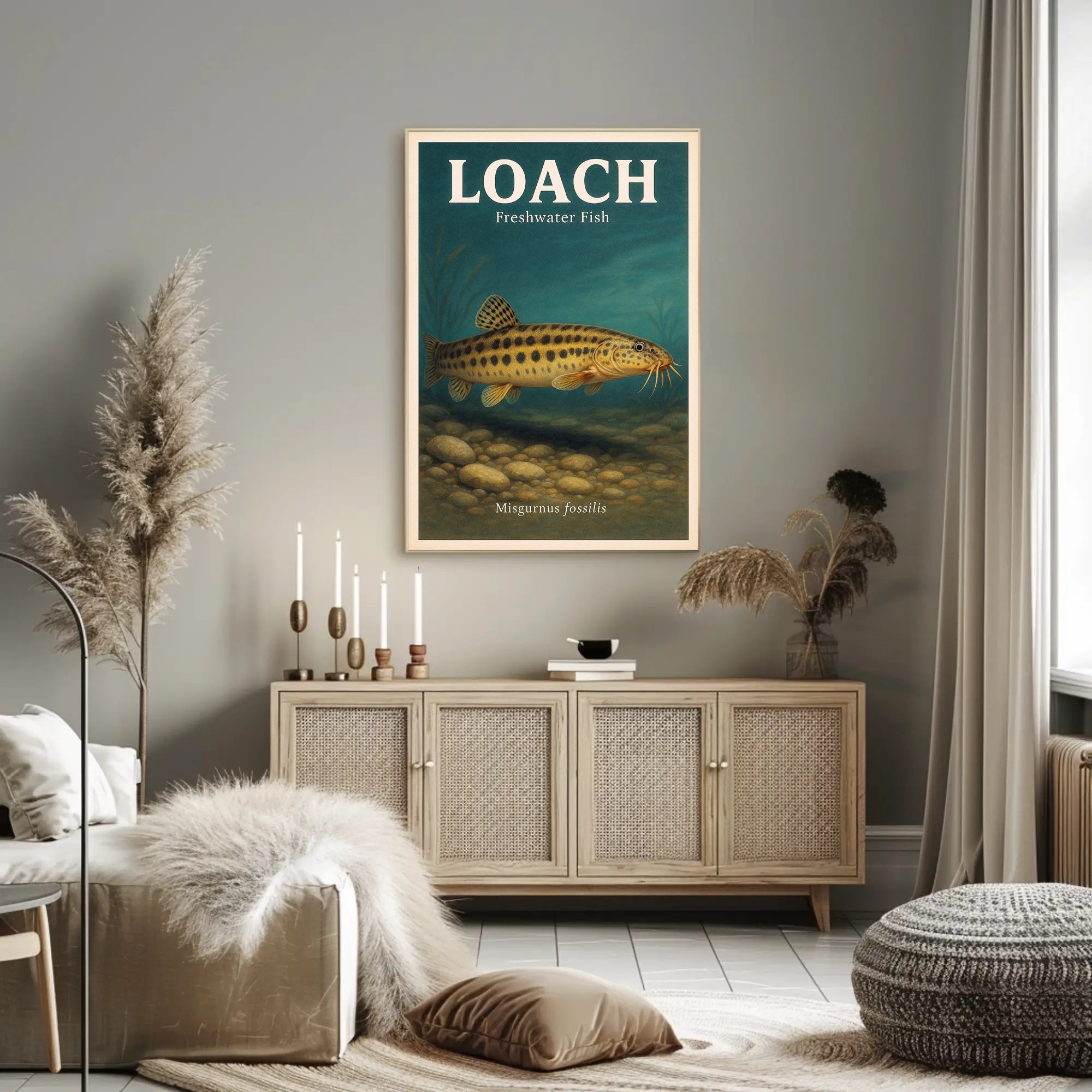Loach Freshwater Fish Poster PosterGoat