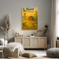 Iowa The Heartland of Possibilities Poster