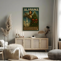 Alabama A Historical And Cultural Poster