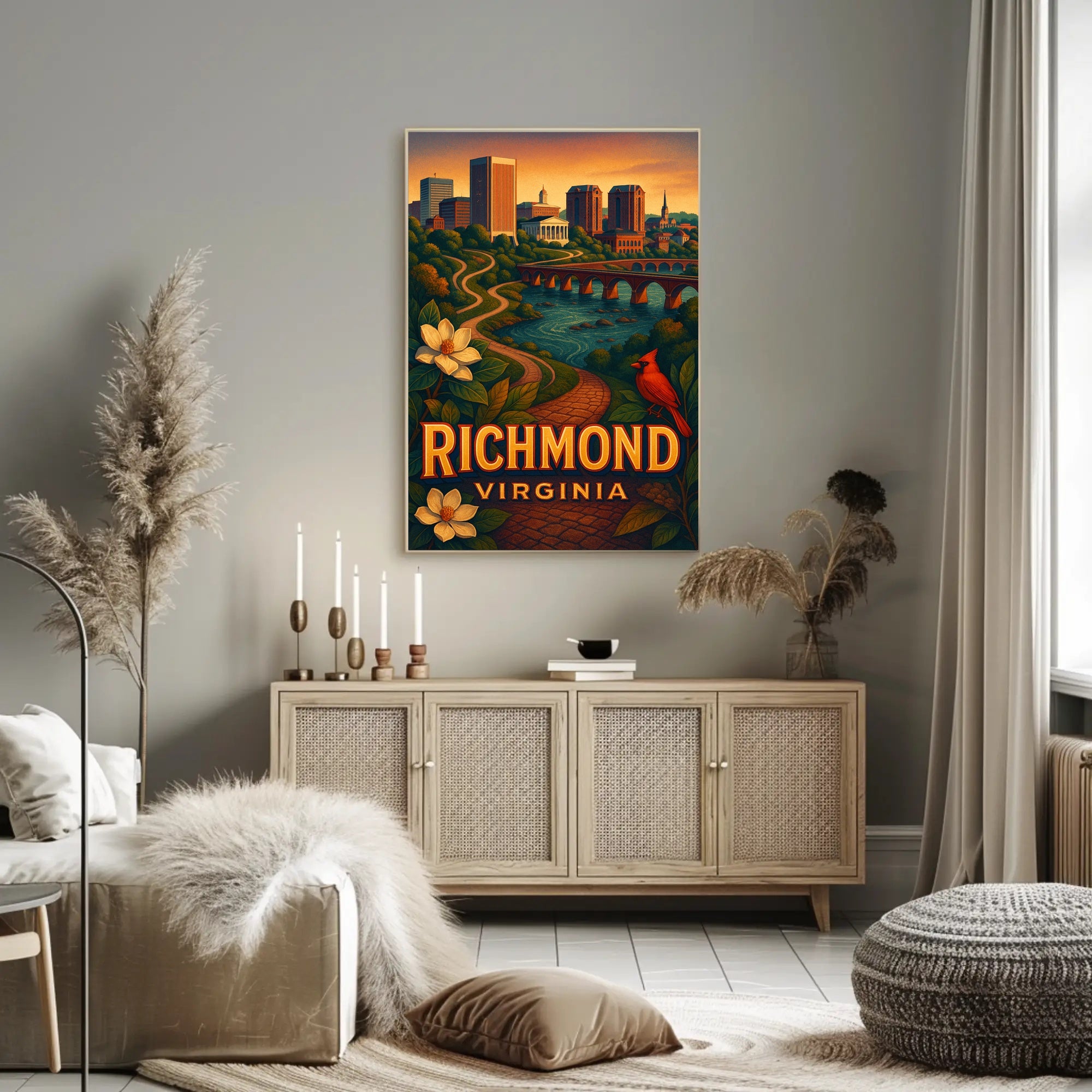 Richmond, Virginia Poster