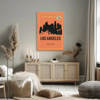 Los Angeles City Edition Poster PosterGoat
