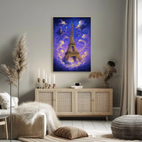 Dreamy Eiffel Tower Poster PosterGoat
