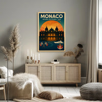 Monaco 1975 Beyong the Riviera Poster