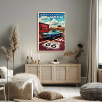 Journey Through Route 66 Poster