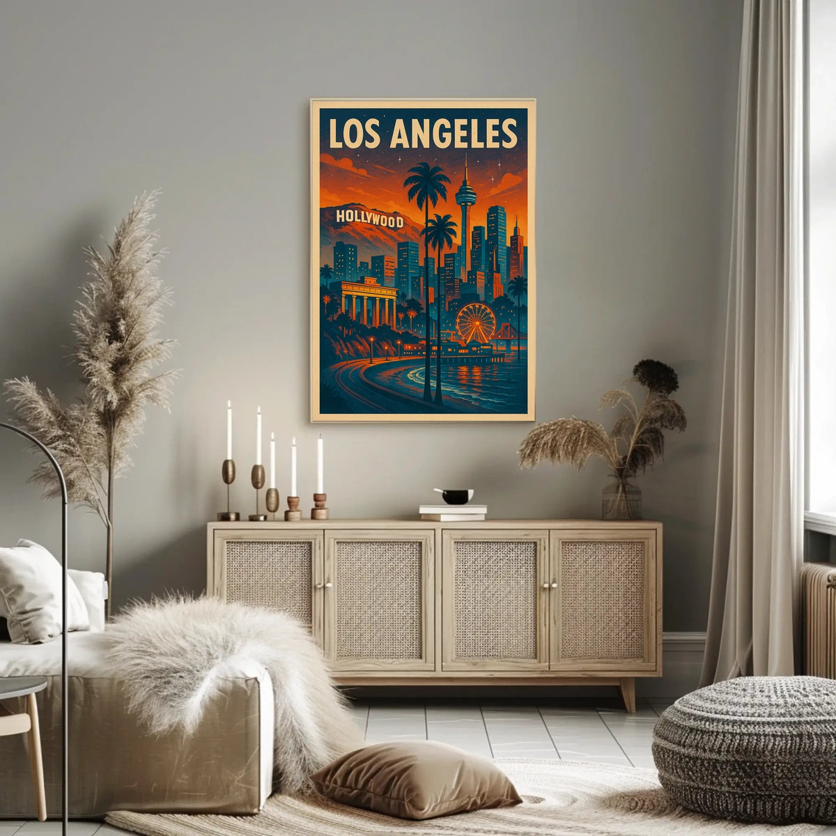 Los Angeles Dreamscape Poster
