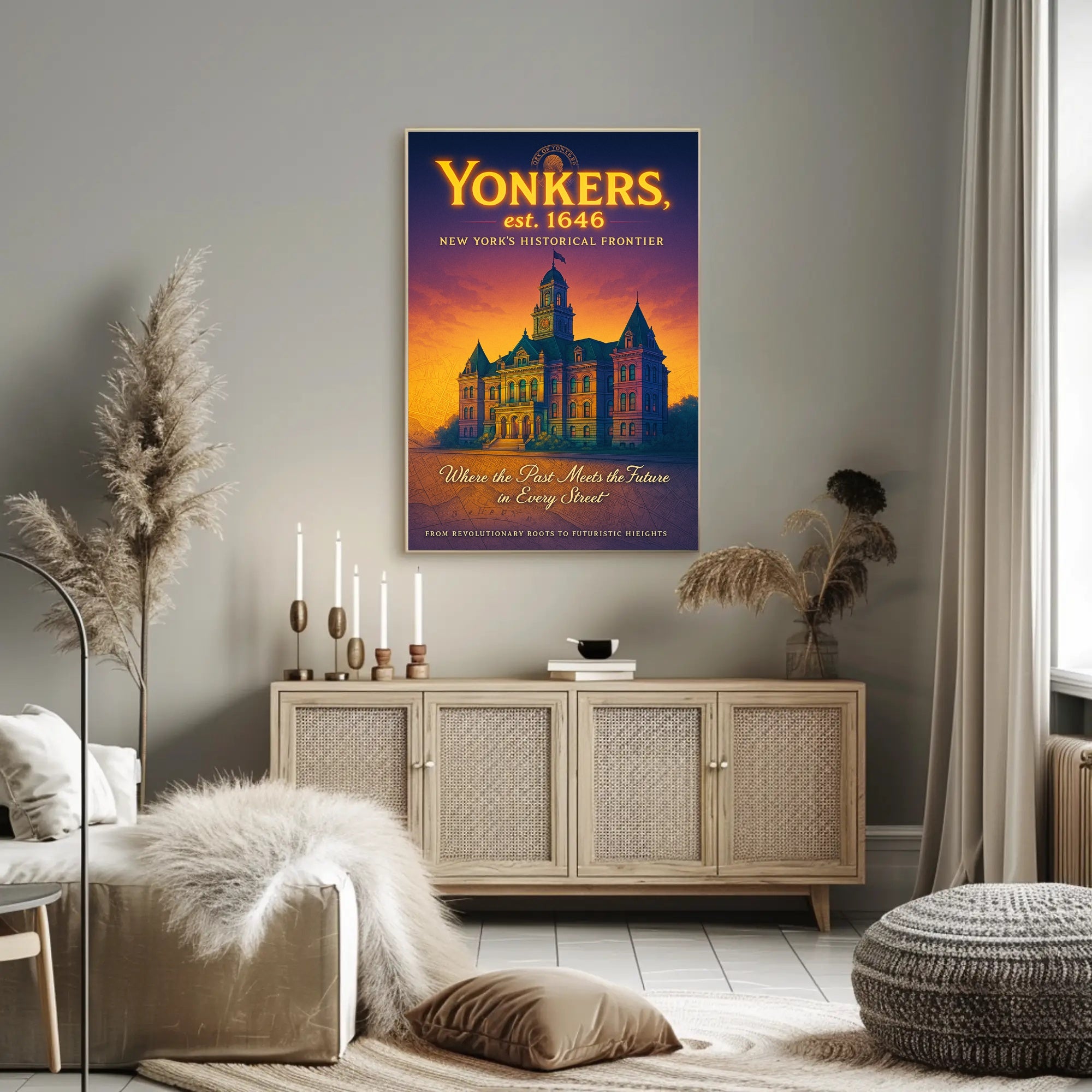 Yonkers New Yorks Historical Frontier Poster PosterGoat