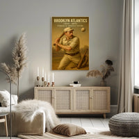 Brooklyn Atlantics Pioneers of Americas Pastime Poster