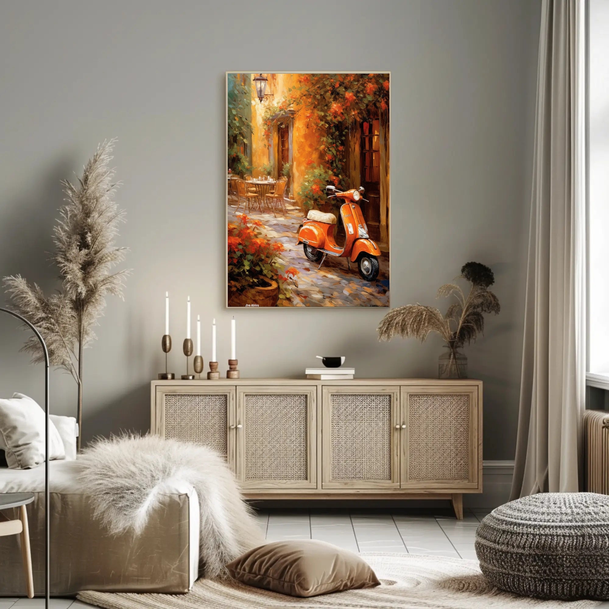 Charming Alleyway Retreat Poster