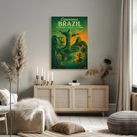 Experience Brazil A Symphony of Culture and Nature Poster
