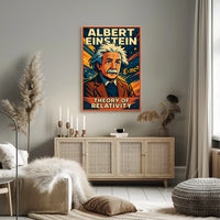 Albert Einstein Theory Of Relativity Poster