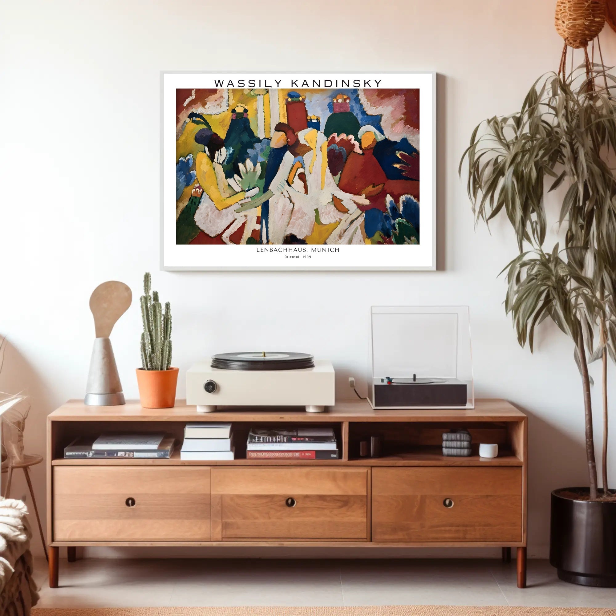 Wassily Kandinsky "Oriental 1909" Poster