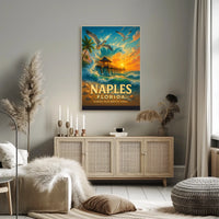 Naples, Florida Where Sun Meets Soul Poster