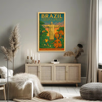 Brazil A Tapestry of Vibrance Poster
