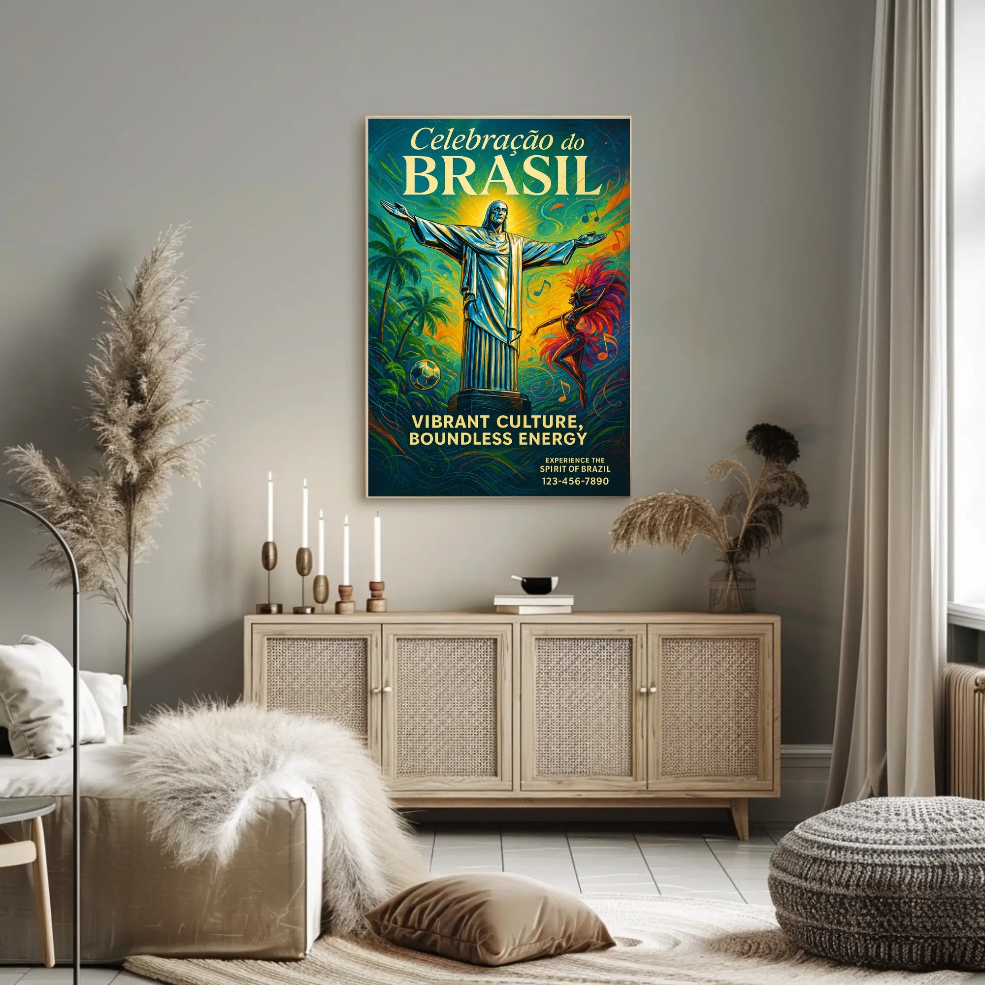 Celebration of Brazil Poster