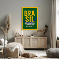 Celebrating Brazil Poster PosterGoat