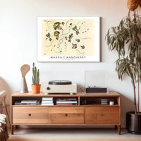 Wassily Kandinsky Last Watercolor Poster
