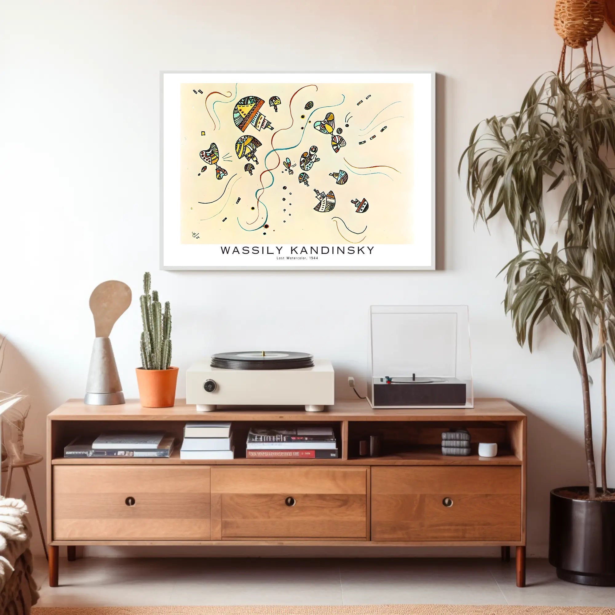 Wassily Kandinsky Last Watercolor Poster