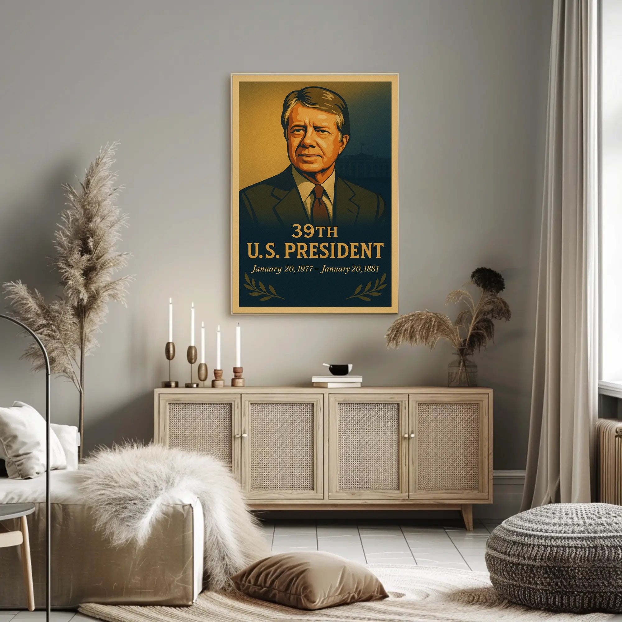 39th U.S. President Poster