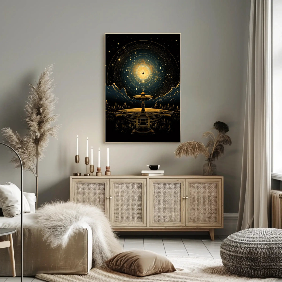 Celestial Harmony Poster