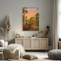 Augusta, Georgia Where the Masters Walk Poster