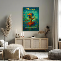 Brazil A Tapestry of Culture and Nature Poster