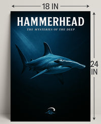 Hammerhead The Mysteries of the Deep Poster PosterGoat