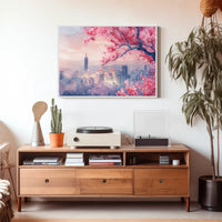 Blossoms Over Taipei Poster