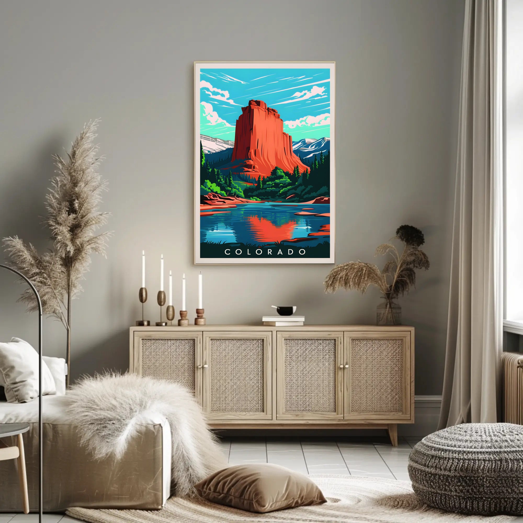 Majestic Colorado Landscape Poster