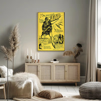 World War II Japan Enemy Propaganda Poster