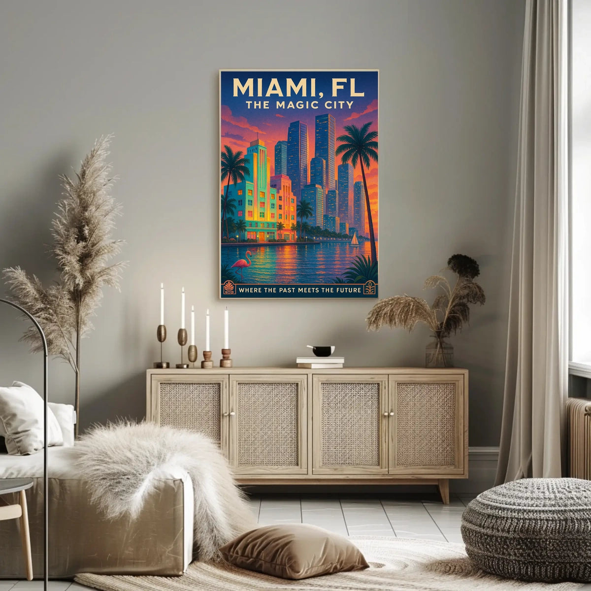 Miami The Magic City Poster