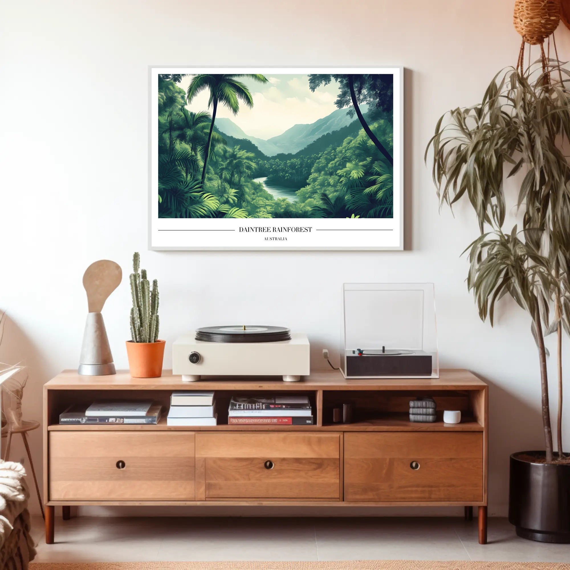 Daintree Rainforest Tranquil Nature National Park Poster