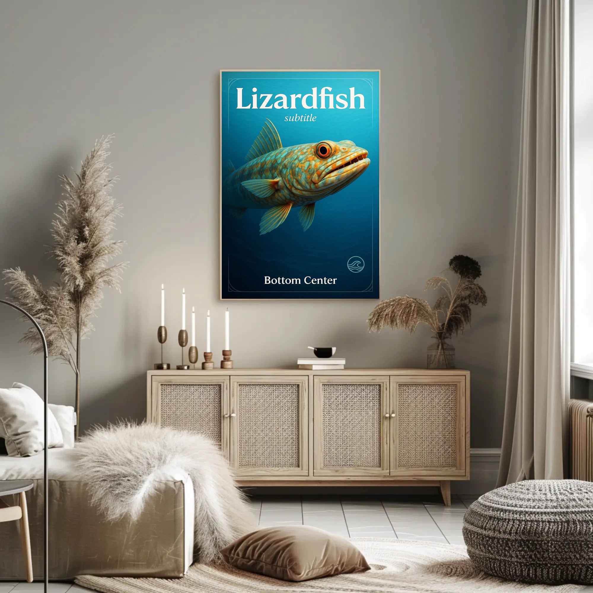 Lizardfish Poster PosterGoat