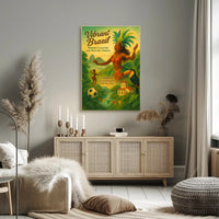 Vibrant Brazil Poster