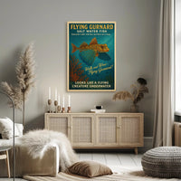 Flying Gurnard Salt Water Fish Poster PosterGoat