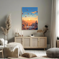 Cappadocia Sunrise Adventure Travel Poster