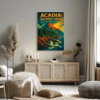 Acadia National Park Majestic Poster