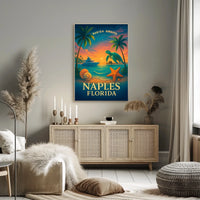 Naples, Florida Paradise Awaits Poster