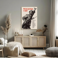 We Have Just Begun to Fight Poster PosterGoat