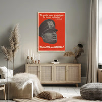 Mussolini's Provocation Poster PosterGoat