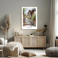 Scenic Korea Poster PosterGoat