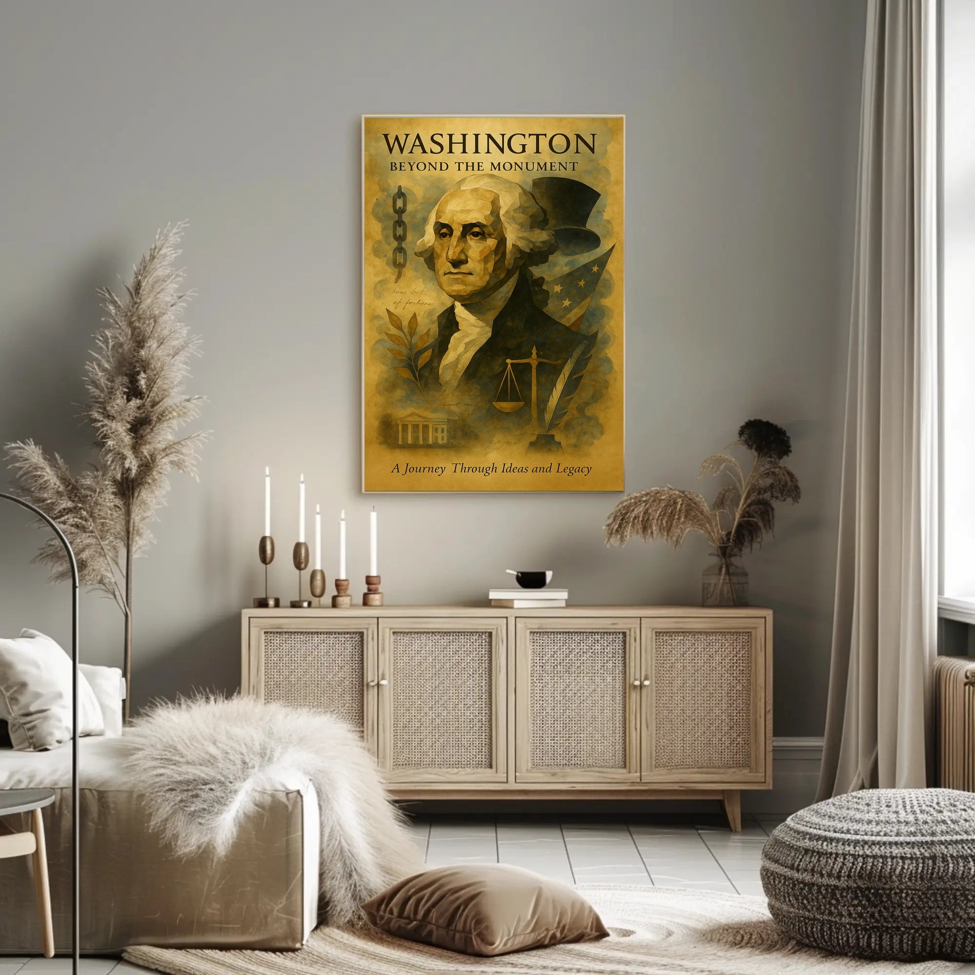 Washington Beyond the Monument Poster PosterGoat