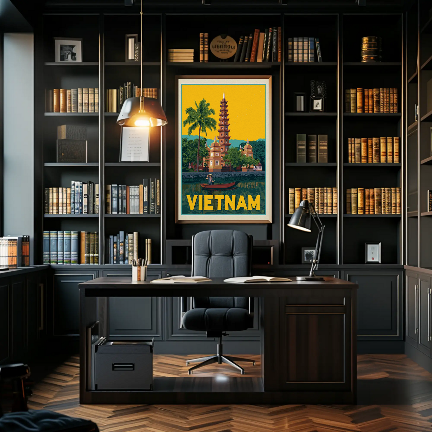 Vietnam Vintage Poster